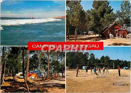 Cartes postales moderne Camping le Boudigau Volley Ball Volley-Ball