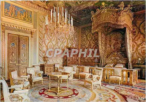 Cartes postales moderne Fontainebleau Chambre de la Reine