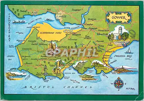 Cartes postales moderne Bristol Channel