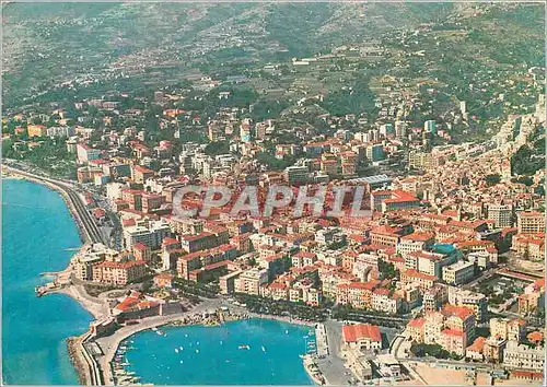 Cartes postales moderne San Remo Riviere des fleurs Vue de l'Avion