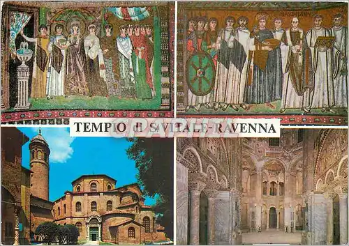 Cartes postales moderne Tempio di S Vitale Ravenna
