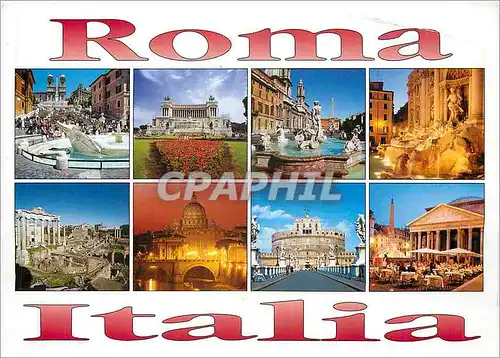 Cartes postales moderne Roma Italia