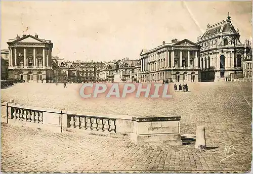 Moderne Karte Versailles Seine et Oise Cour d'Honneur