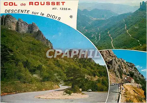 Cartes postales moderne Col de Rousset Descente sur le Diois