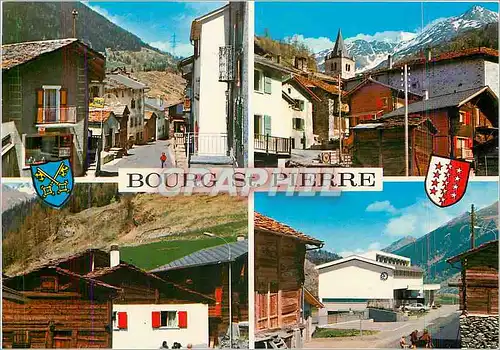 Cartes postales moderne Bourg St Pierre