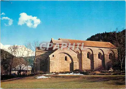 Cartes postales moderne Abbaye romane Chalaisienne de Boscodon Embrun Abbatiale vue du Nord