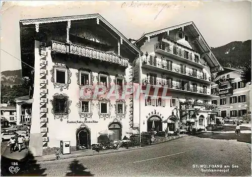 Cartes postales moderne St Wolfgang am See Salzkammergut