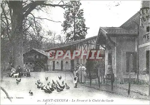 Cartes postales moderne Saint Cucufa La Ferme et le Chalet du Garde