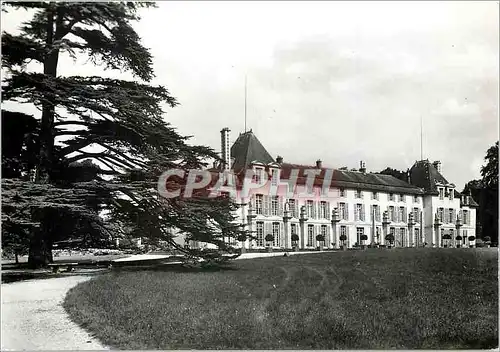 Moderne Karte Chateau de Malmaison La Facade sur le Parc et le Cedre de Marengo