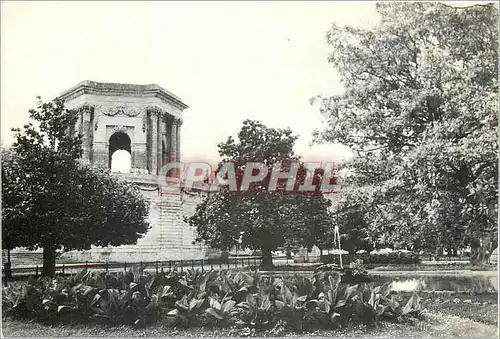 Moderne Karte Montpellier Le Chateau d'Eau