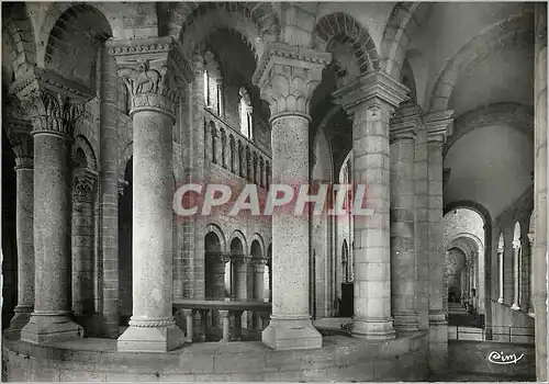 Moderne Karte Basilique de St Benoit sur Loire Loiret Le Deambulatoire