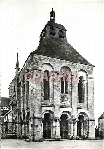 Cartes postales moderne La Basilique de Saint Benoit sur Loire Le clocher porche