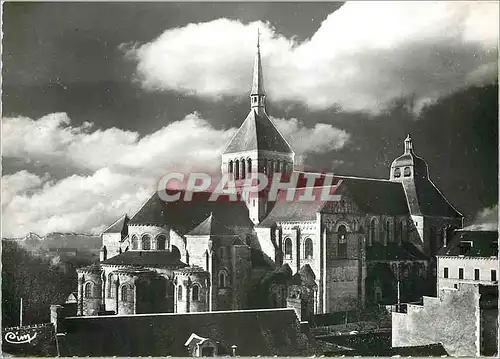 Moderne Karte Basilique de St Benoit sur Loire Loiret