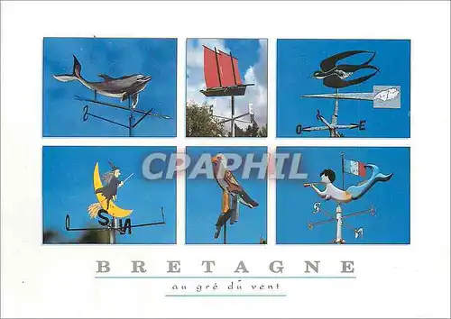 Cartes postales moderne Bretagne au gre du Vent