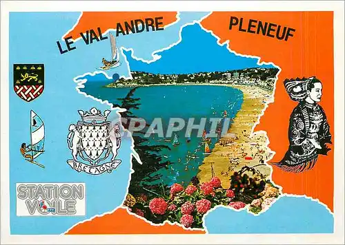 Cartes postales moderne Le Val Andre Pleneuf