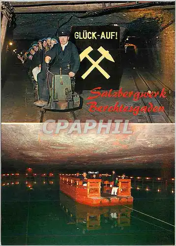 Cartes postales moderne Ausfahrtstollen und Salzsee