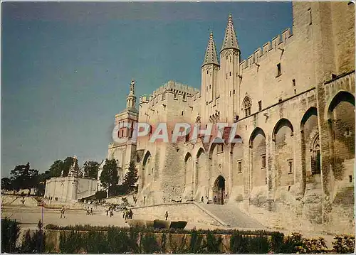 Moderne Karte Les Belles Images de Provence Avignon Vaucluse Le Palais des Papes