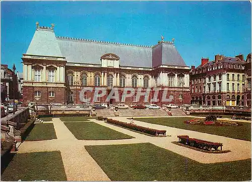 Moderne Karte Rennes ancienne capitale du duche de Bretagne Le Palais de Justice