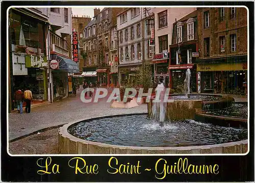 Cartes postales moderne La Rue Saint Guillaume  Saint Brieuc