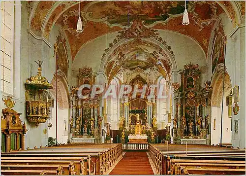 Cartes postales moderne Mettenwald OBerbayem Pfarrkirche St Peter und Paul