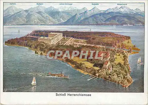 Cartes postales moderne Schloss Herrenchiemsee