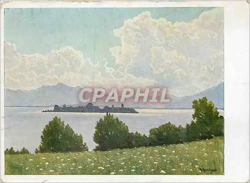 Moderne Karte Schwuler Tag am Chiemsee