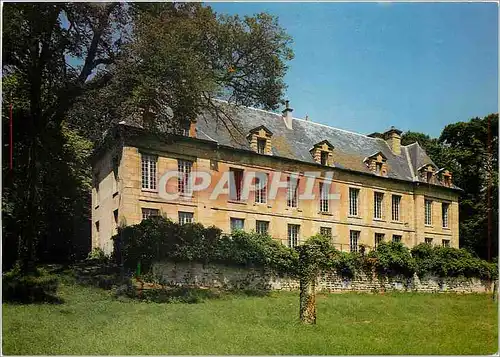 Moderne Karte Auvers sur Oise Val d'Oise Le Chateau