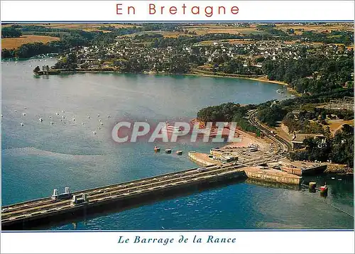 Cartes postales moderne En Bretagne Le Barrage de la Rance