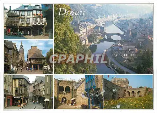 Cartes postales moderne Dinan Cotes d'Armor Les Vieilles maisons