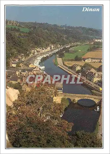 Cartes postales moderne Dinan Cotes d'Armor La Rance avec son Vieux pont gothique