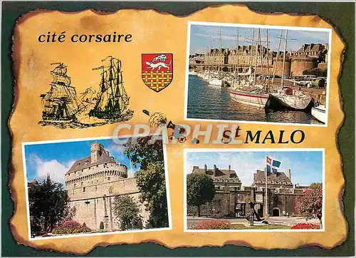 Cartes postales moderne Cite Corsaire St Malo