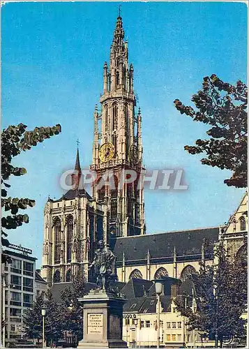 Cartes postales moderne Antwerpen Groenplaats