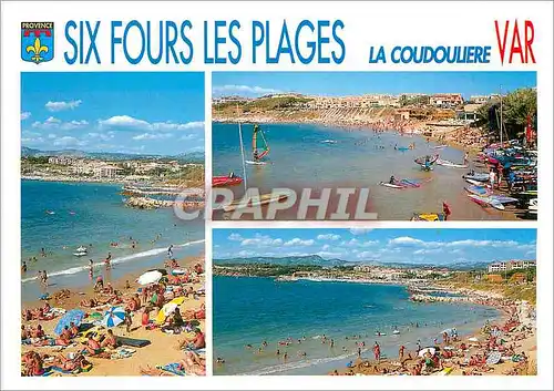 Cartes postales moderne Six fours les Plages La Coudouliere