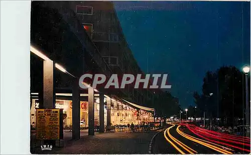 Cartes postales moderne Royan Cote de Beaute Vu de nuit le Front de Mer