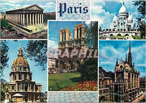 Cartes postales moderne Paris La Madeleine