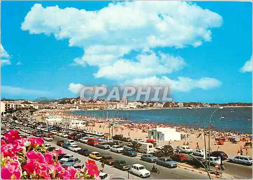 Cartes postales moderne Frejus Plage La Plage au fond St Raphael