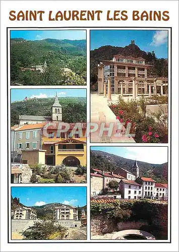 Cartes postales moderne Saint Laurent les Bains