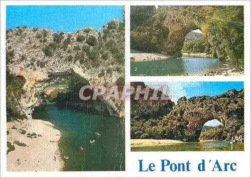 Cartes postales moderne Le Pont d'Arc