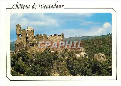 Moderne Karte Chateau de Ventadour