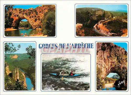 Cartes postales moderne Gorges de l'Ardeche