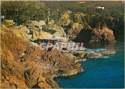 Cartes postales moderne Hotel La Tour de l'Esquillon Plage Miramar Theoule France