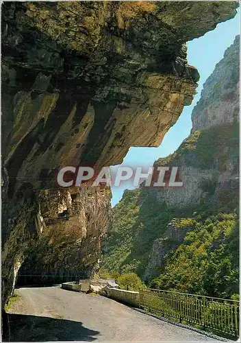 Cartes postales moderne La Cote d'Azur Les Gorges du Loup AM La Baume de la Poudre