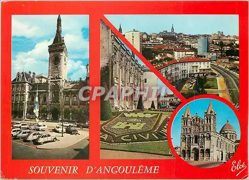 Moderne Karte Souvenir d'Angouleme