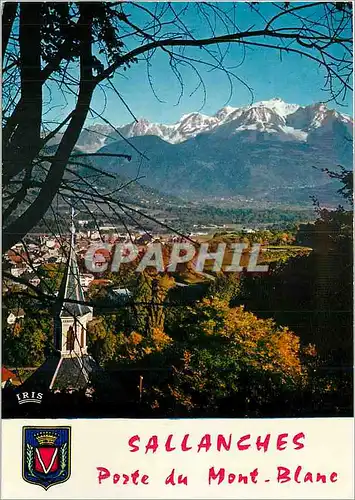 Cartes postales moderne Sallanches Porte du Mont Blanc