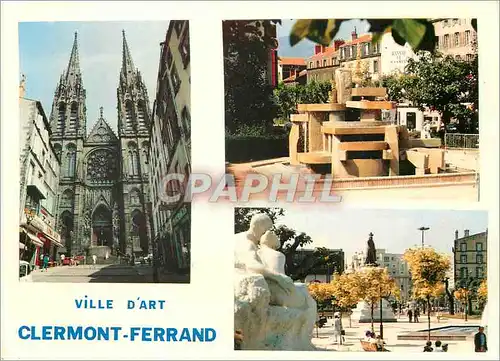 Cartes postales moderne Ville d'Art Clermont Ferrand