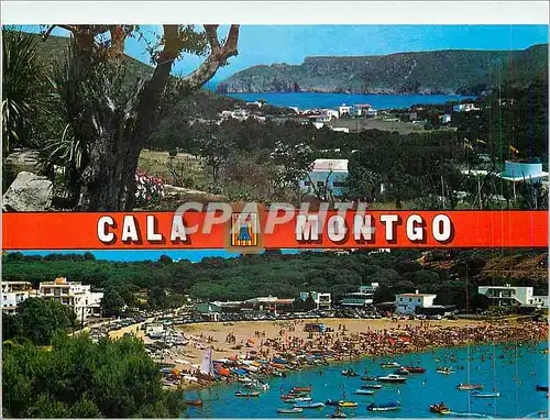 Moderne Karte Cala Montgo