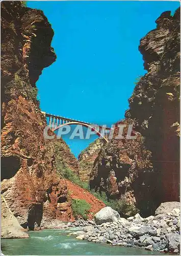 Cartes postales moderne Gorges de Daluis Alpes Maritimes Le Pont du Saut de la Mariee