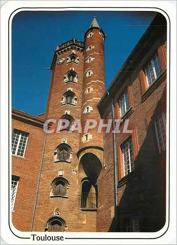 Cartes postales moderne Toulouse Vieille Tour se Trouvant dans l'Une des cours de CES Pierre de Fernat