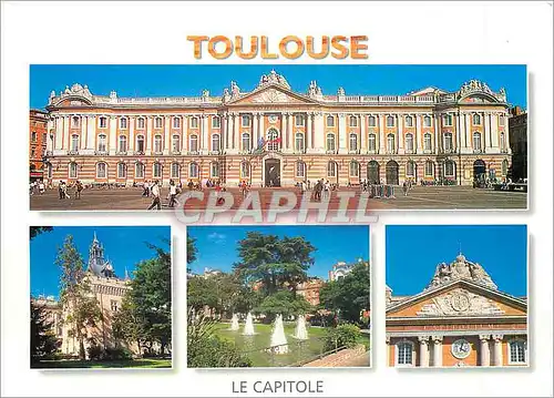 Moderne Karte Toulouse Le Capitole