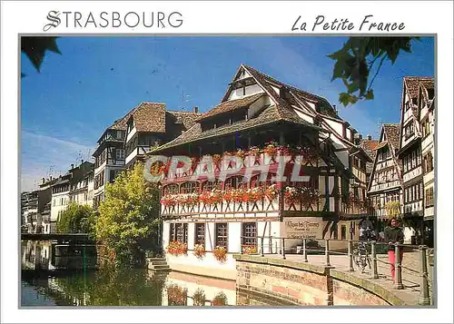 Moderne Karte Strasbourg La Petite France